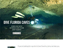 Tablet Screenshot of divefloridacaves.com